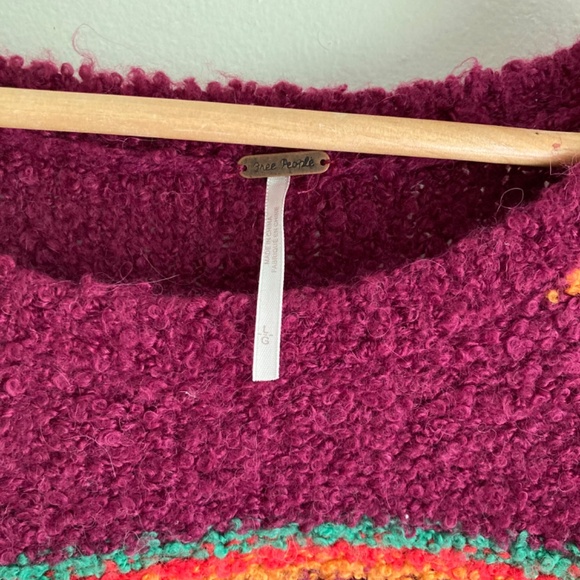 Free people women’s alpaca blend sweater - Picture 2 of 7